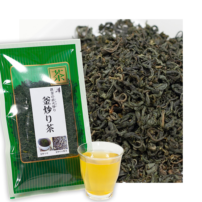 小野茶「釜炒り茶」100g画像1